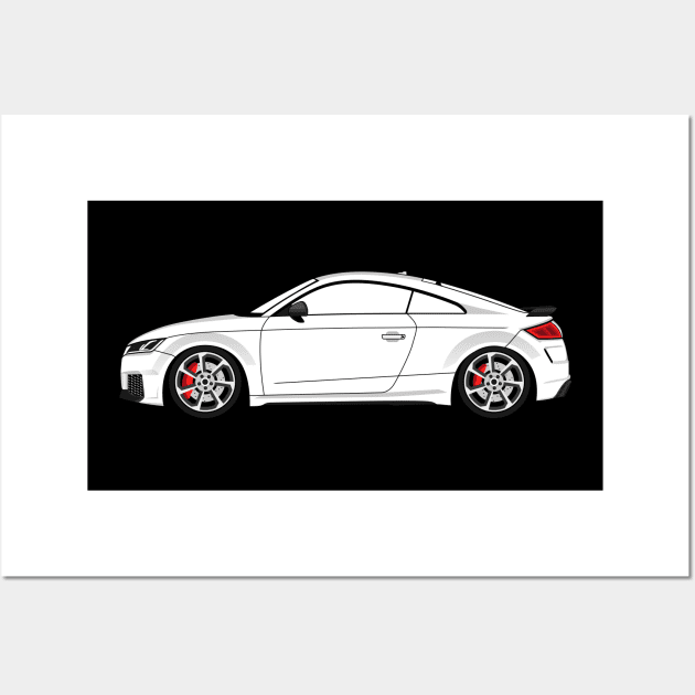 TT RS Sedan Stancenation Wall Art by Turbo29